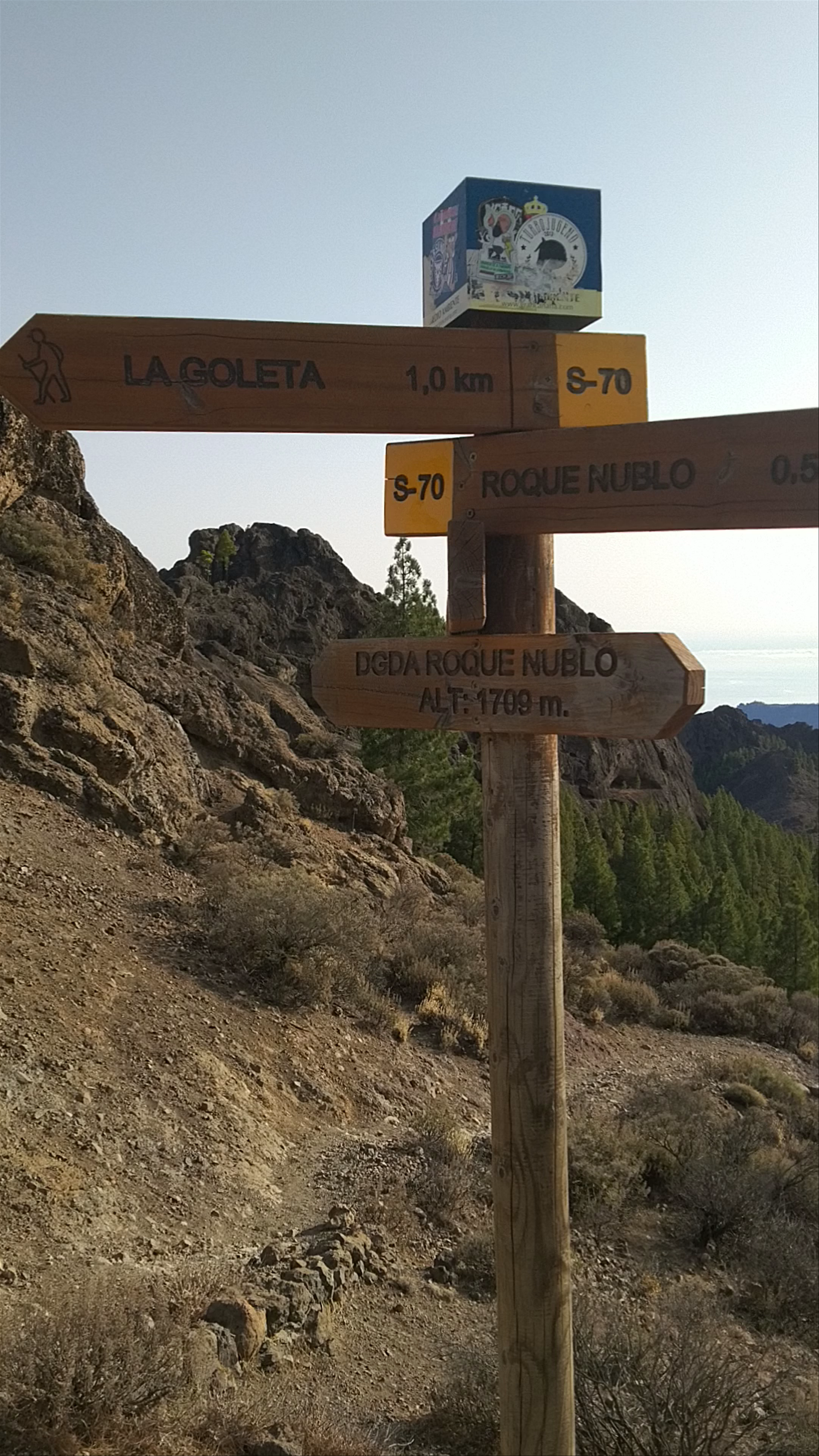 Roque Nublo Trailhead