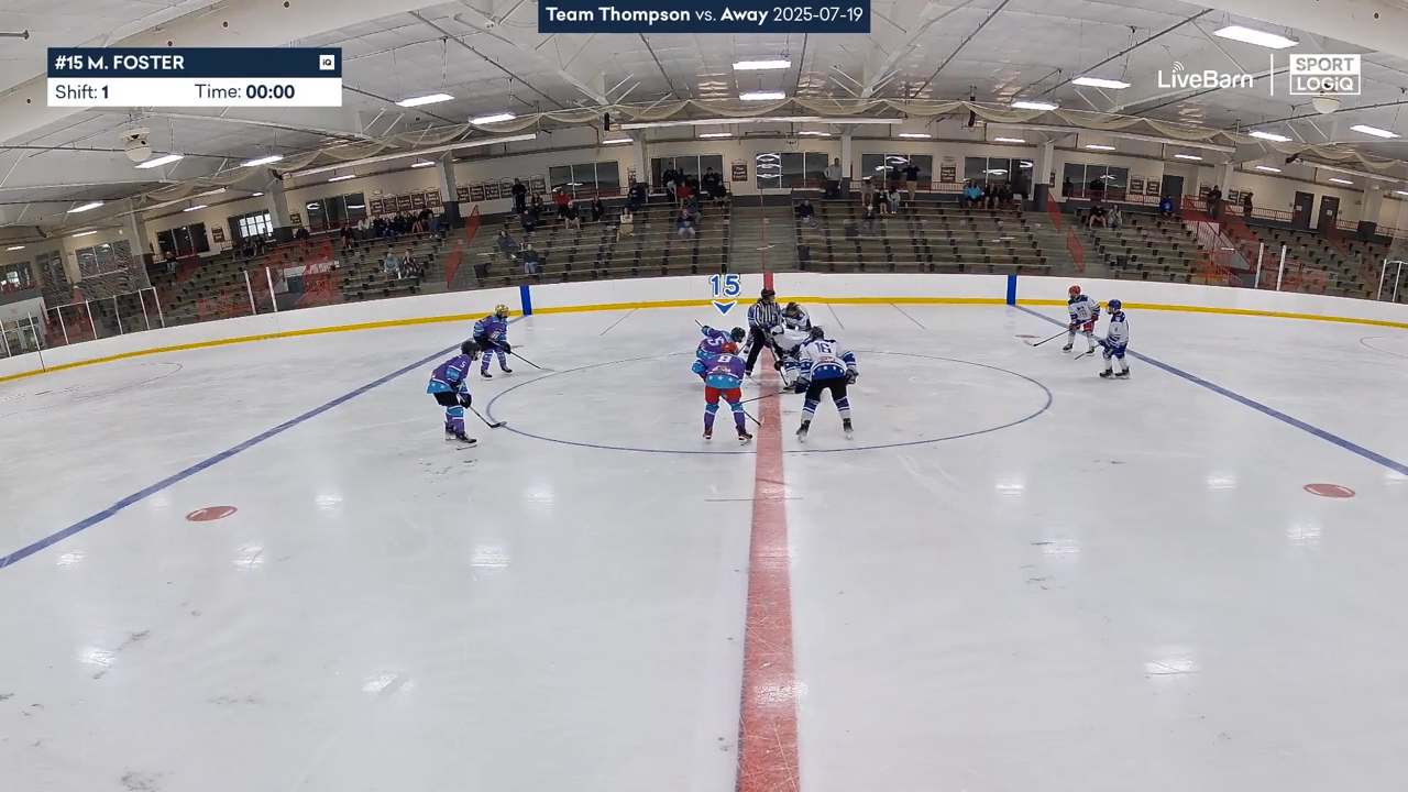 Murphy Foster #15 Full Shifts from USHL Development Camp/Combine Game 2 : Goal & IQ on Display