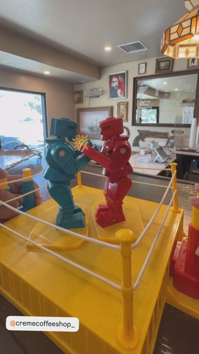 Creme Coffee Shop - Vintage Games - Coffee & Tea Near Me - Pomona, California