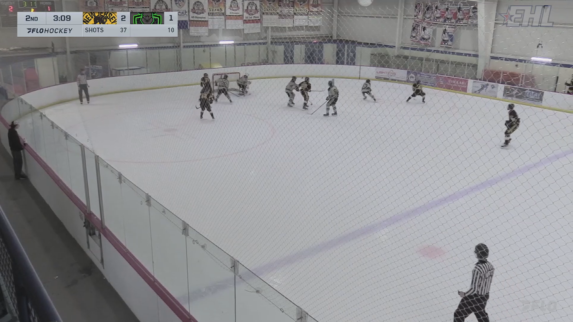 50+ Saves versus EHL New Jersey Bears