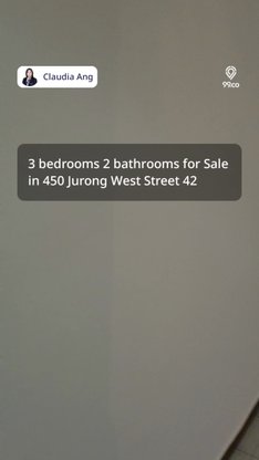 undefined of 1,152 sqft HDB for Sale in 450 Jurong West Street 42