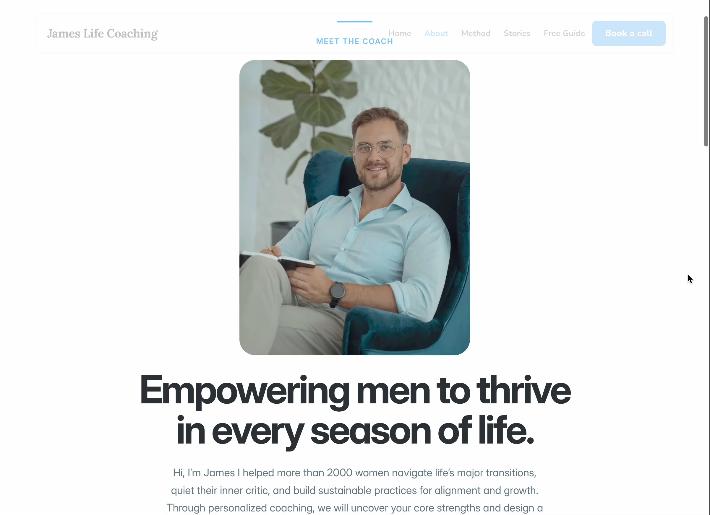 Men Life coach