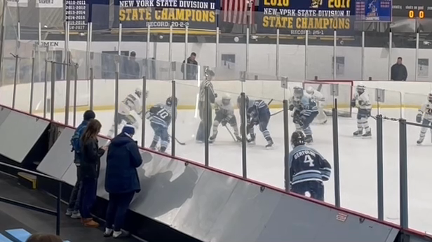 Winning a face-off to a give-and-go to a goal