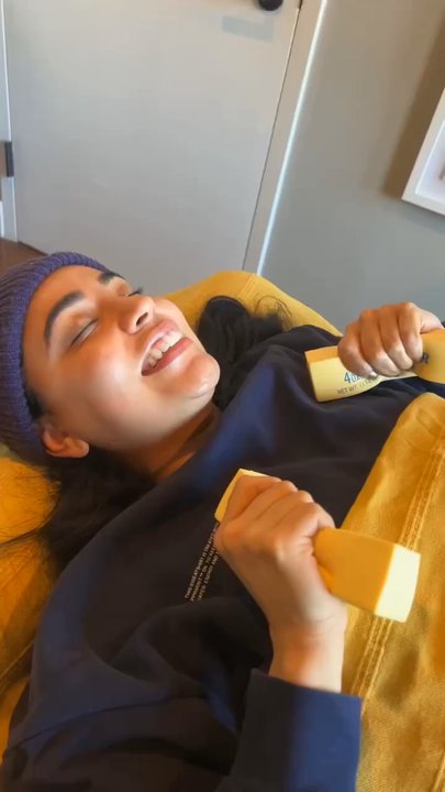 Uncle Nat's  - Preparing for the treatment with stress butter sticks! - Sugaring Near Me - Brooklyn, New York