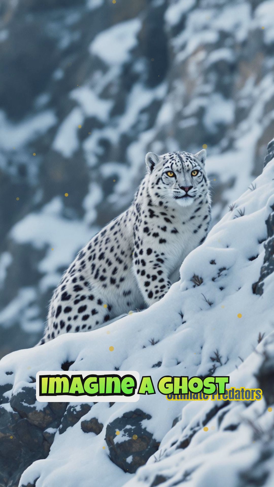 Snow Leopard vs. Wolf: Stealth vs. Strategy in the Mountains
