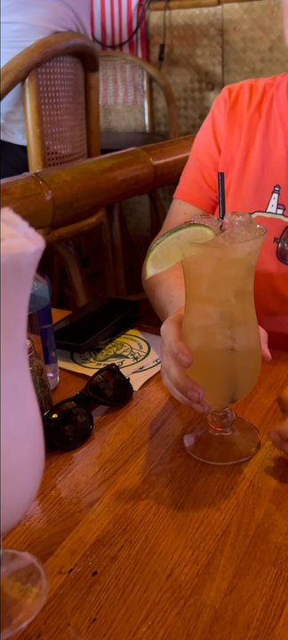 Luau Larry's - The BEST Buffalo Milk and is made with fresh bananas! So creamy good! A must stop when in Avalon. Good times to be had on the island! - New American Near Me - Avalon, California