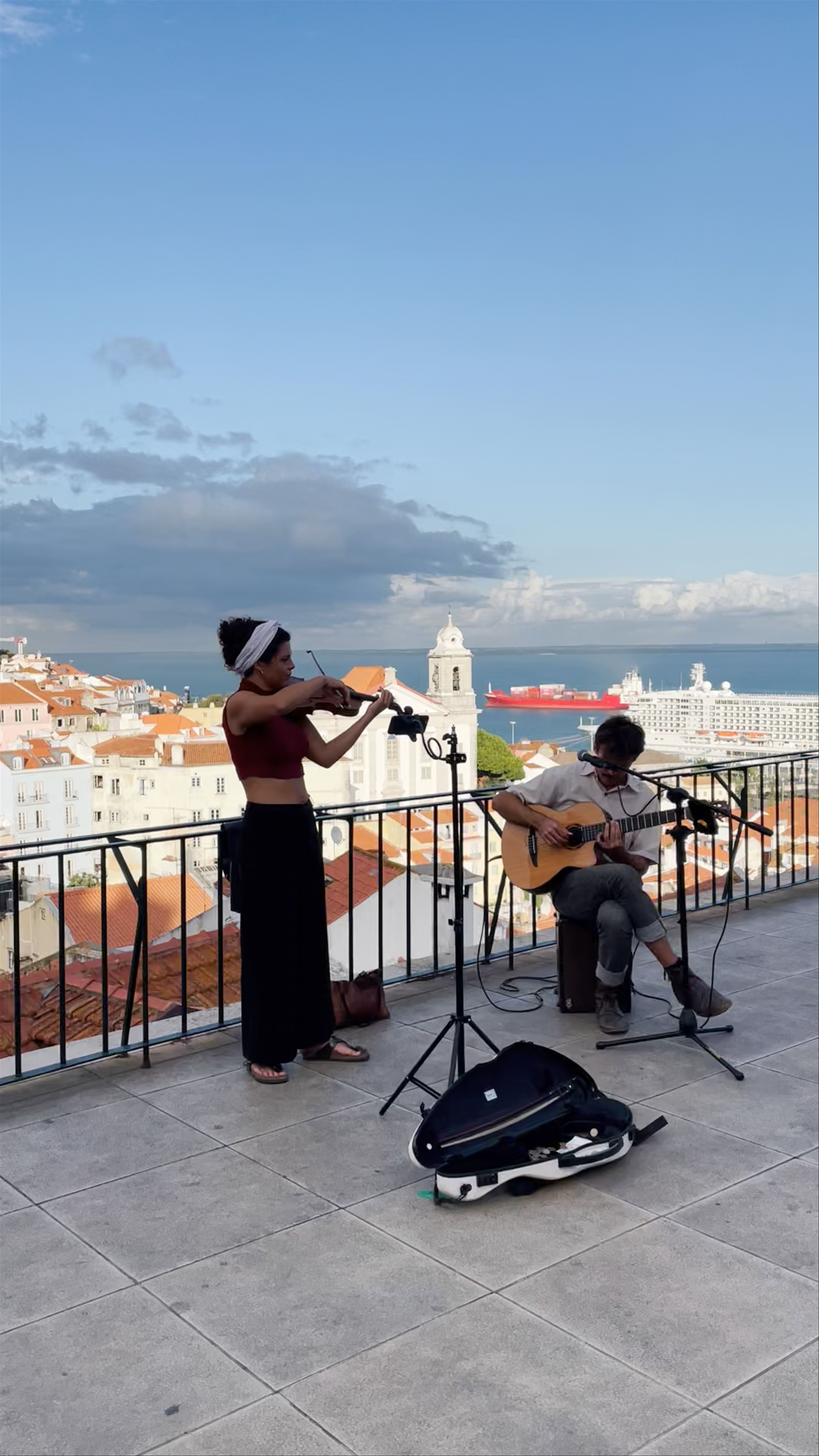 Miradouro das Portas do Sol: Sunset Music and Panoramic Views in Lisbon