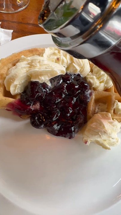 Stacks - Syrup with the waffles. - Breakfast & Brunch Near Me - Burlingame, California