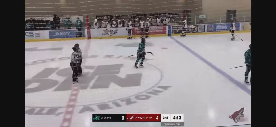 Wyatt Barton's Goal | Phoenix Jr. Coyotes 15U AAA Highlights