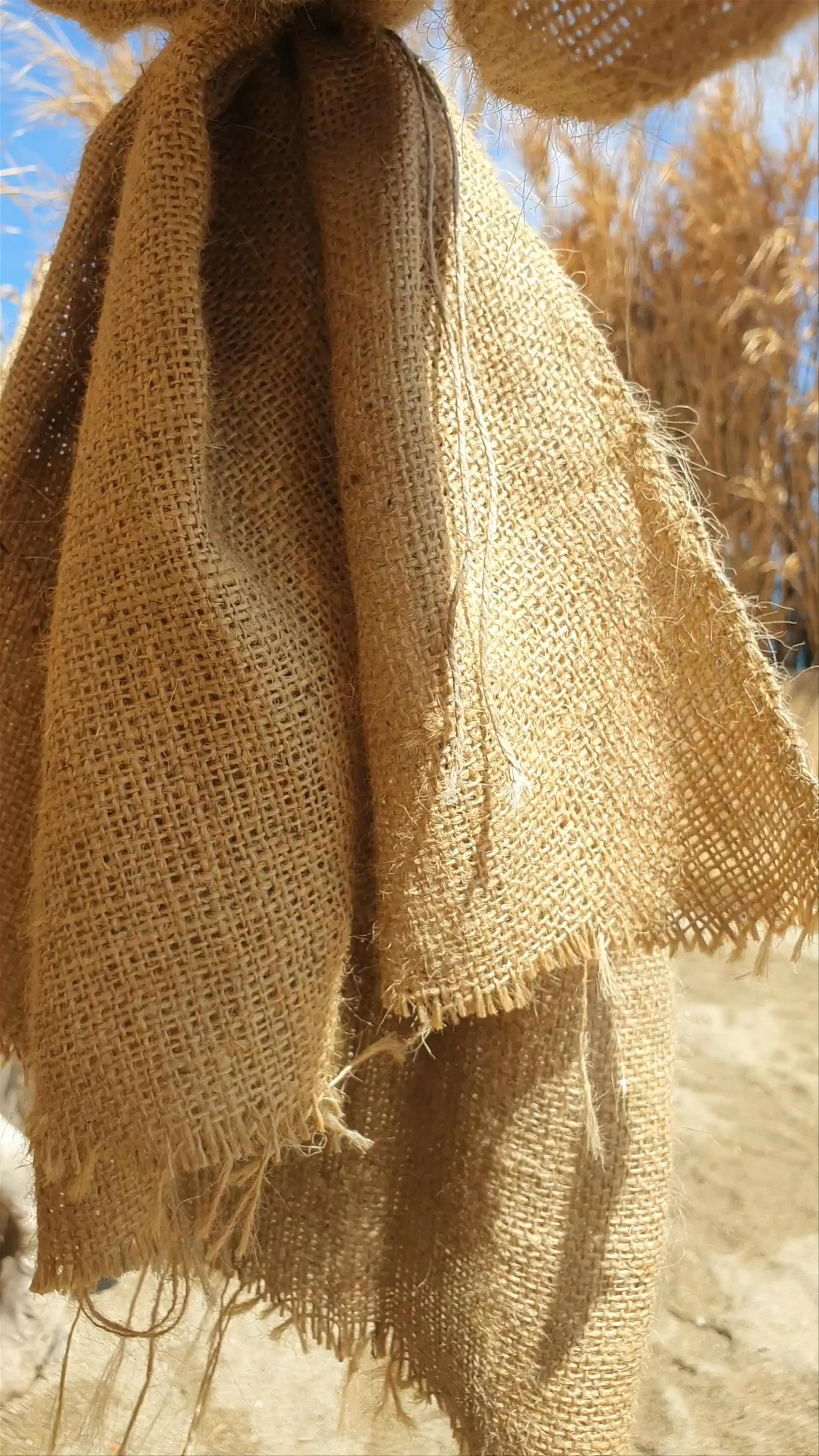 Kolimpithra Beach Serenity: Burlap and Soft Sands in Tinos, Greece