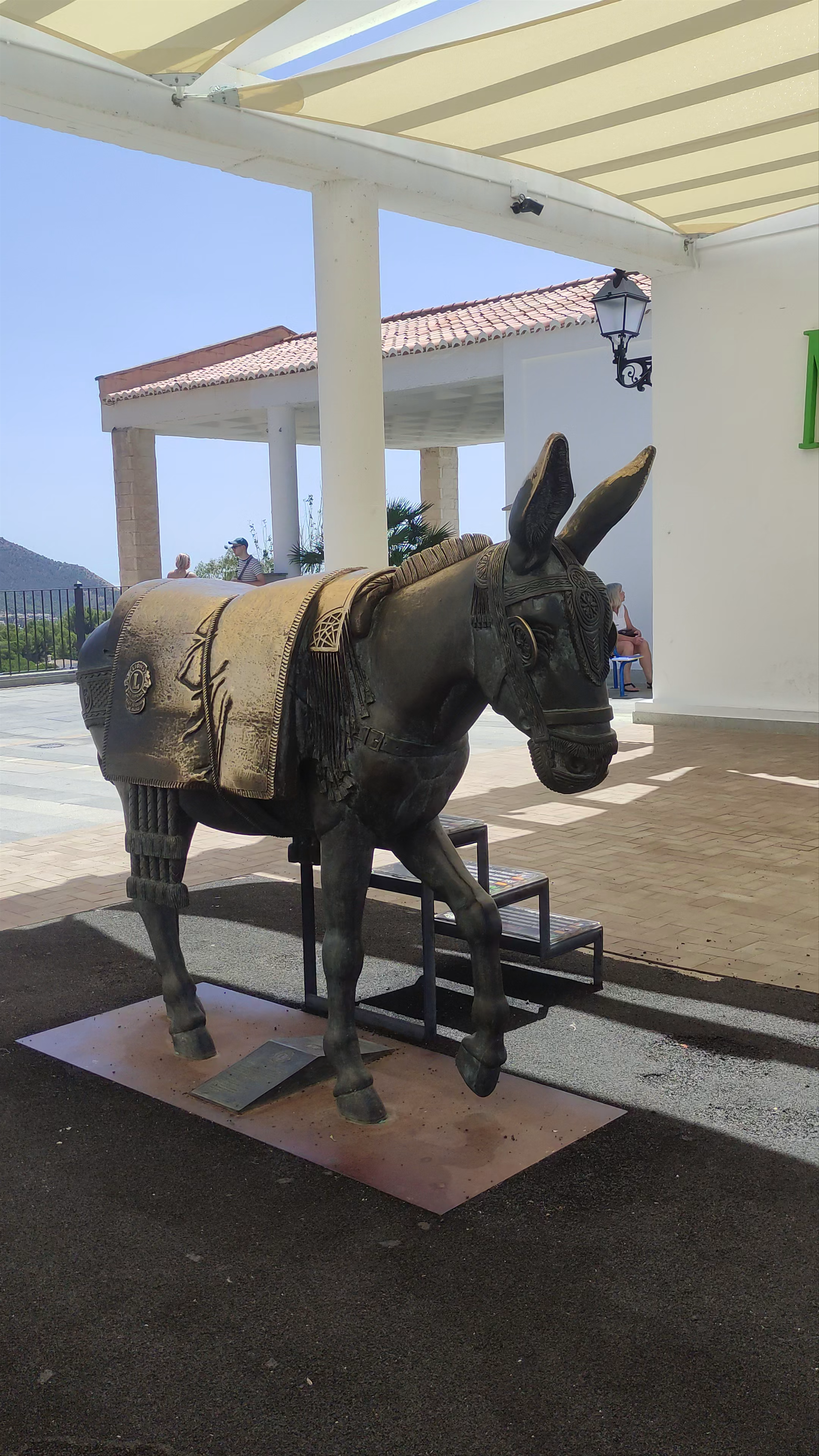 Homenaje al Burro de Mijas: Iconic Tribute and Scenic Views in Mijas, Spain