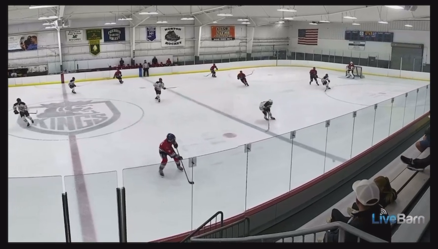 Ryder Bisson's Full Shift: 16U Eagles vs River Rats
