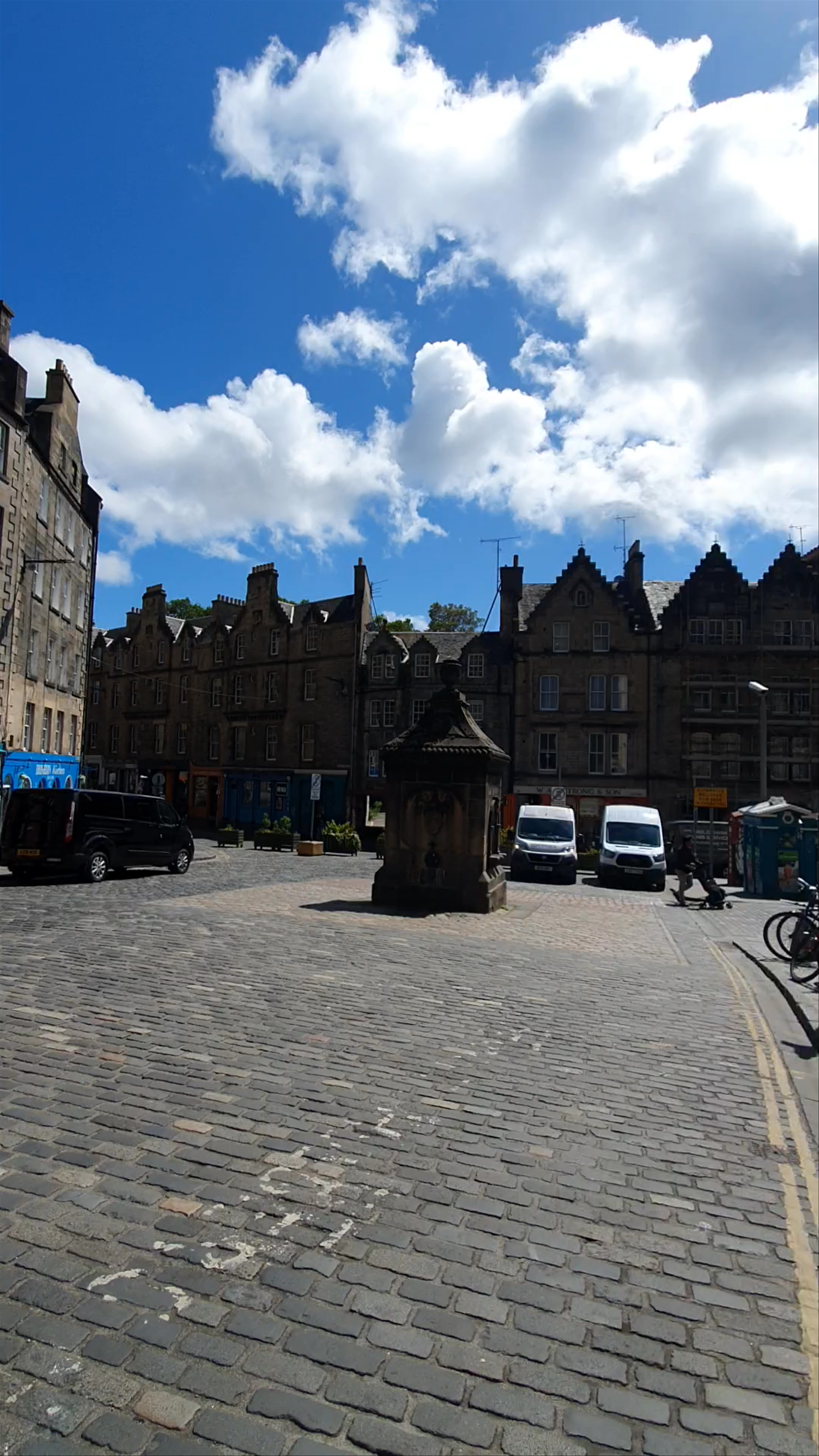 West Bow: Historic Charm and Vibrant Street Life in Edinburgh
