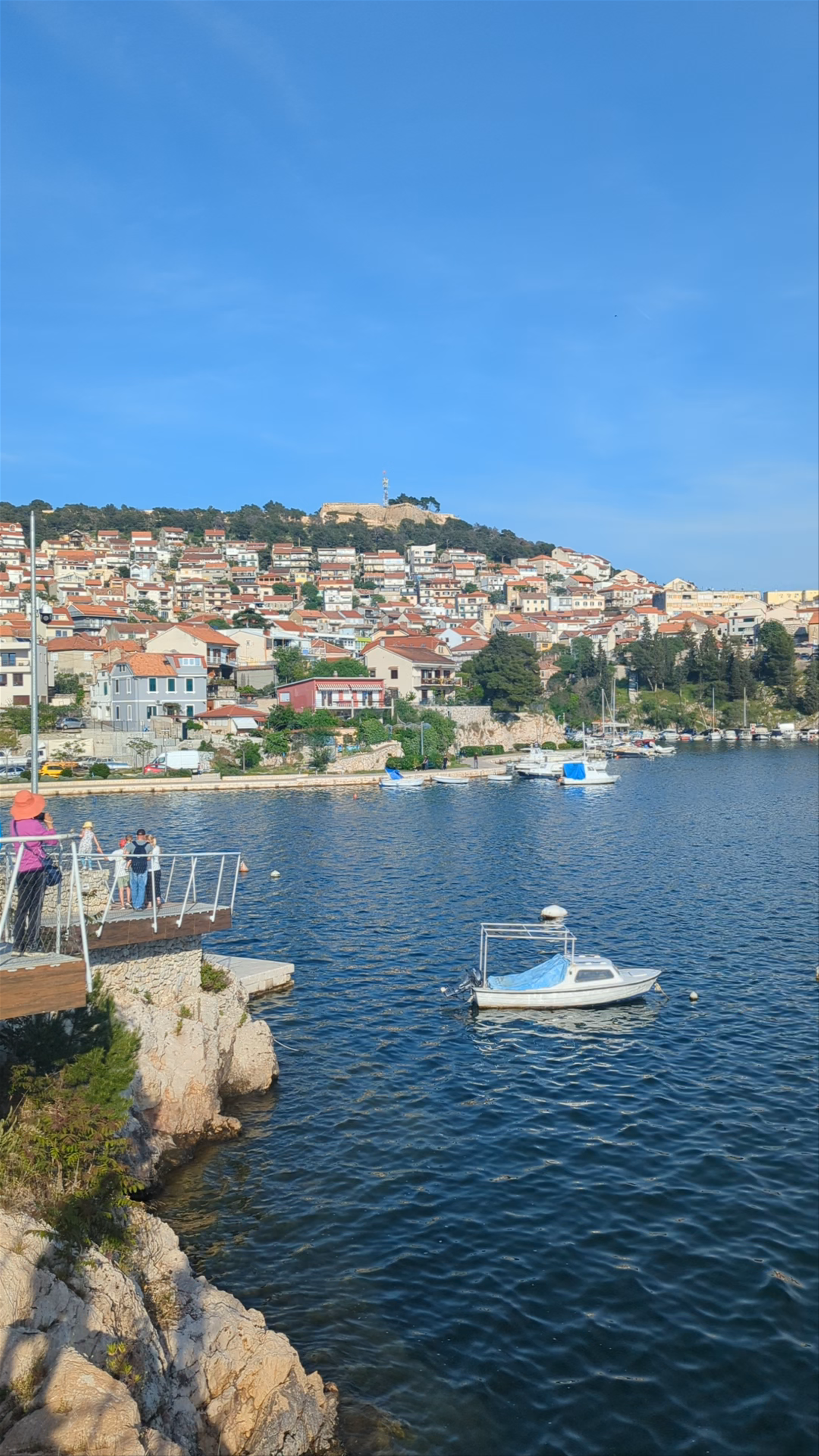 Panoramic Viewpoint of Šibenik City