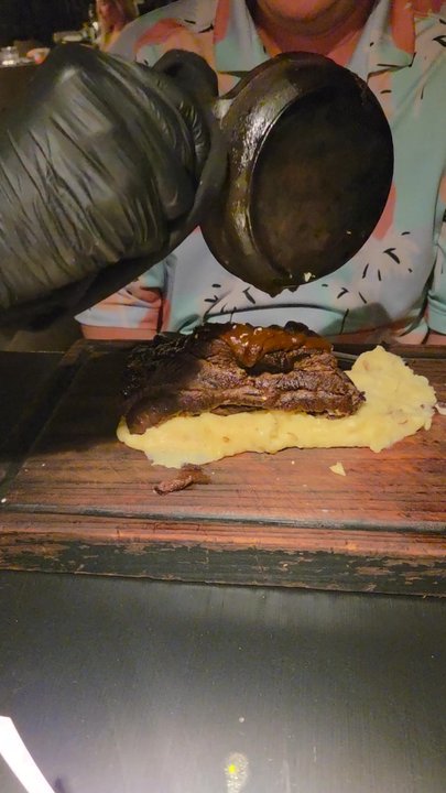 Origen - Mole bone-in short rib barbacoa $52 - Steakhouses Near Me - Gilbert, Arizona