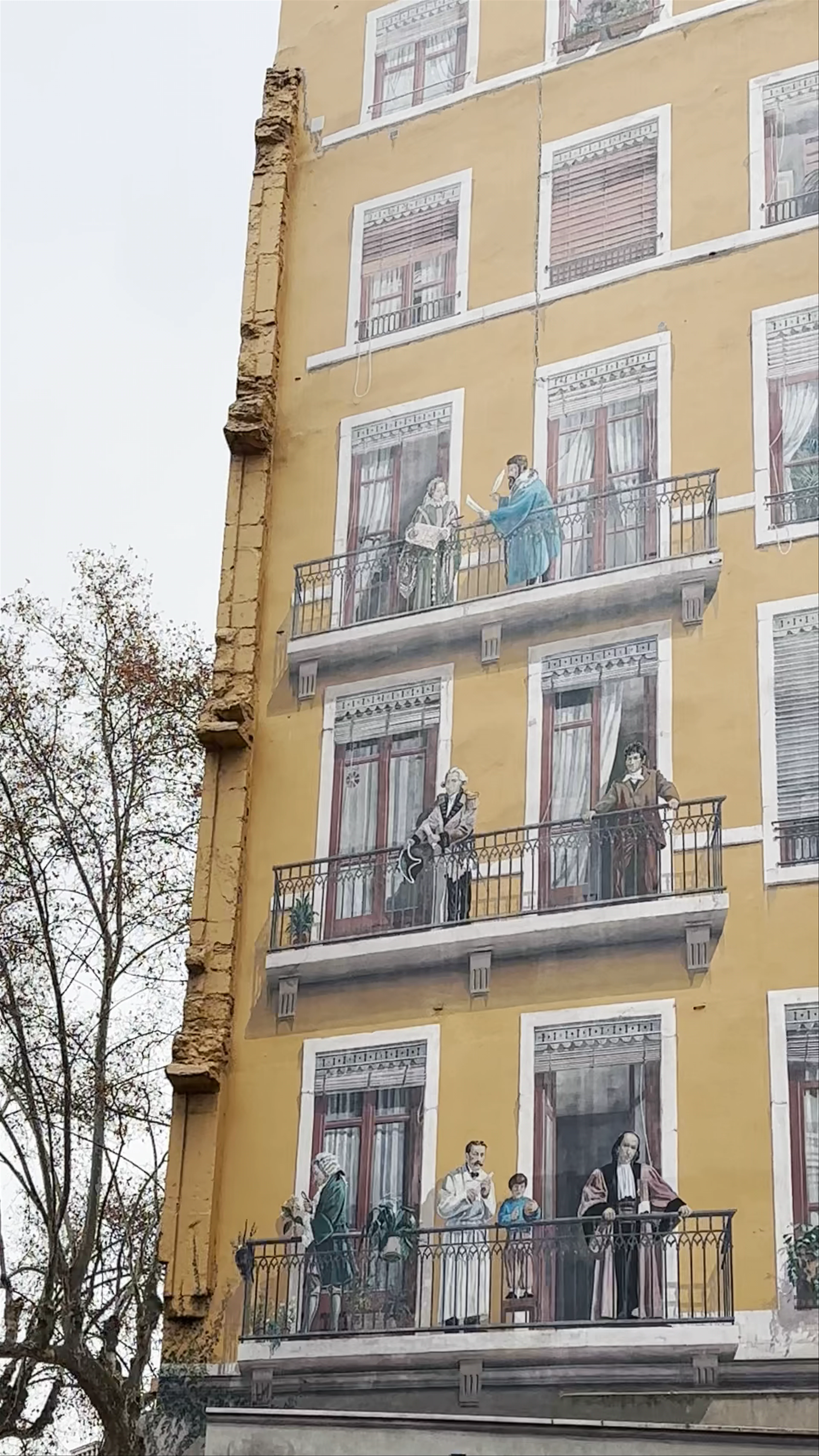 Fresco de los Lyonnais, Rue de la Martinière, Lyon