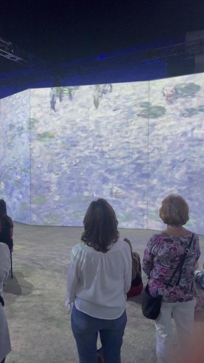 Beyond Van Gogh - Immersive view of Monet - Art Museums Near Me - Del Mar, California