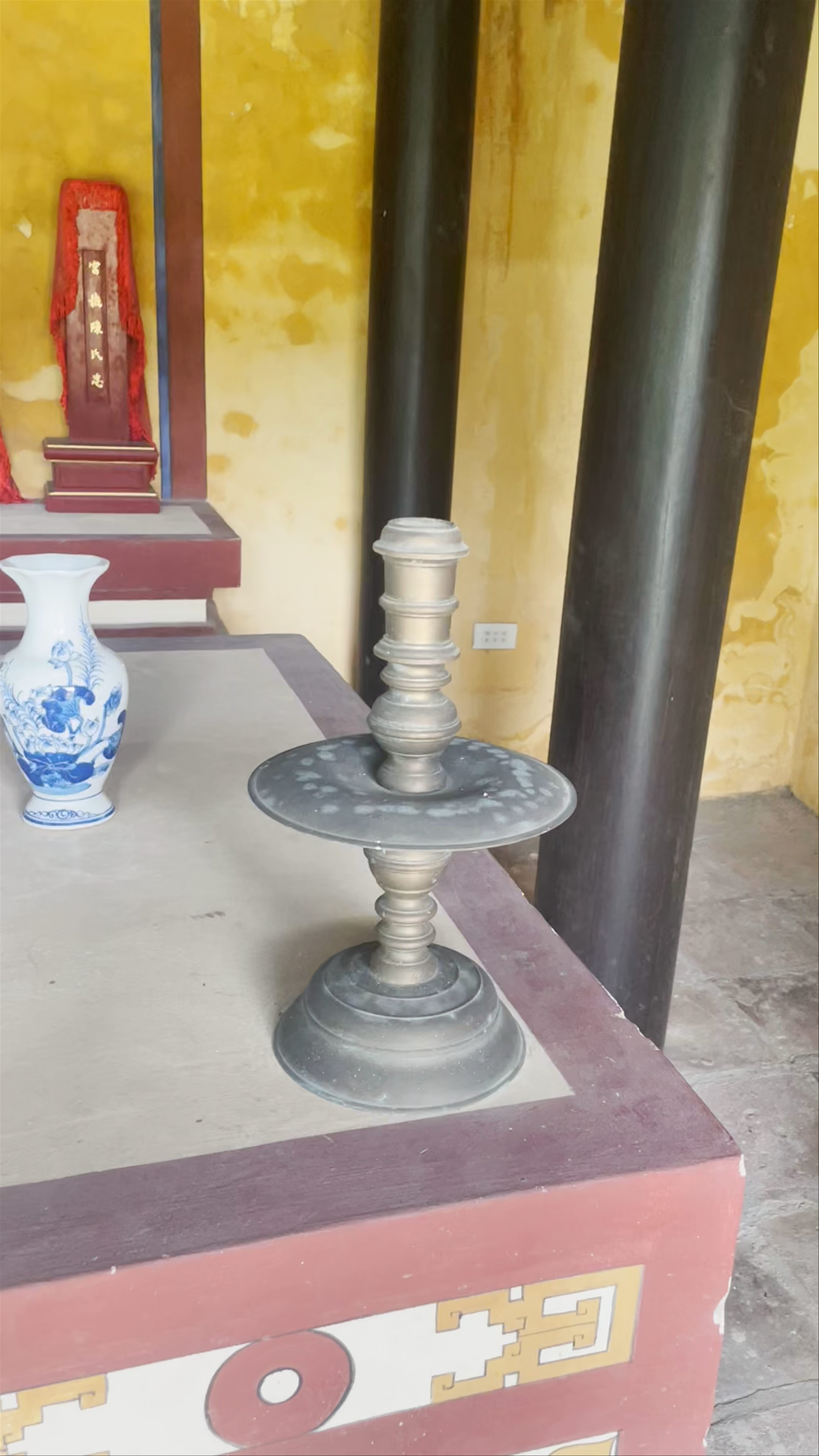 Quiet Contemplation at Hue's Historic Ancestral Shrine