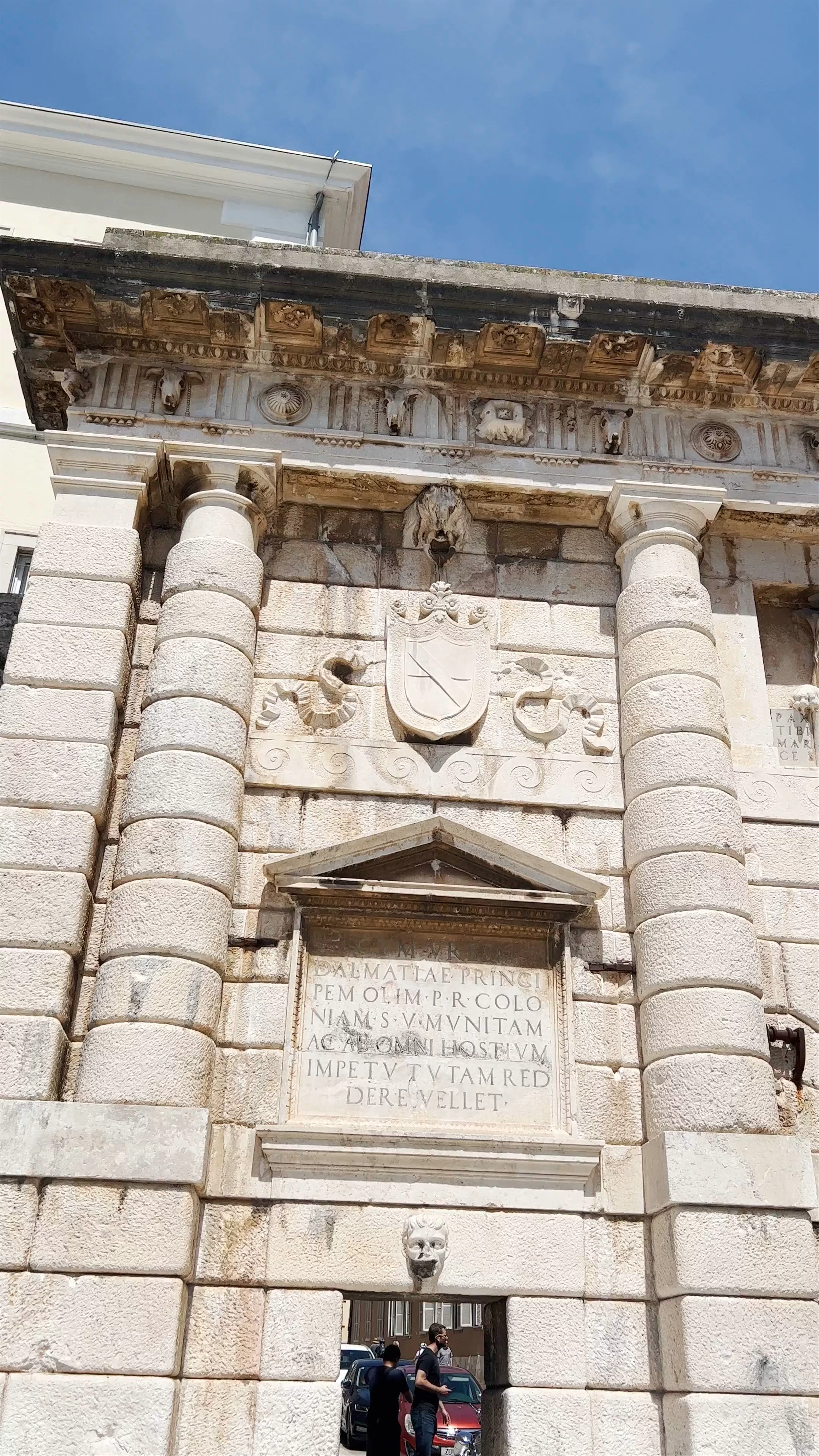 The Land Gate, Trg pet bunara, Zadar, Croatia
