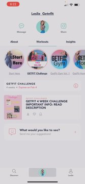How to Access the Challenge Info, Meals, & Workouts