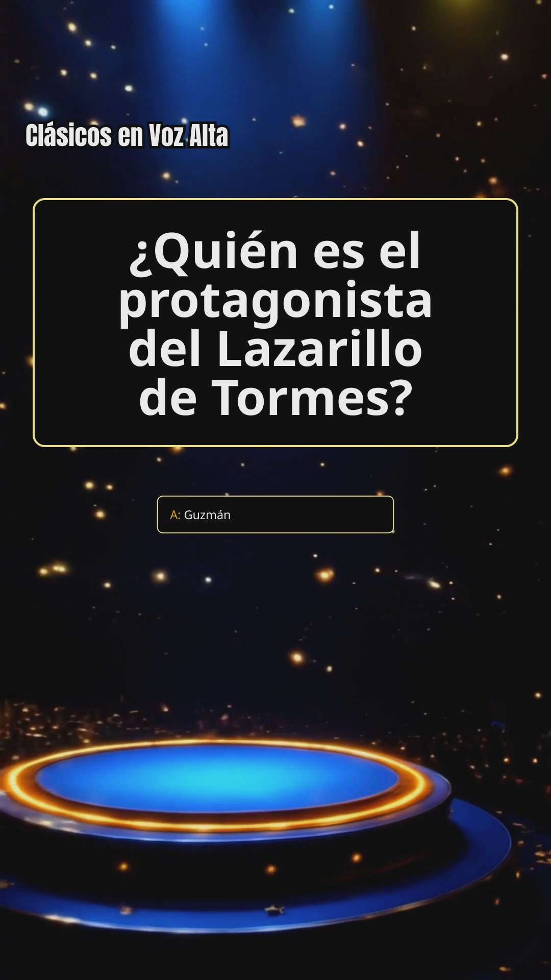 ¿Cuánto sabes sobre el Lazarillo de Tormes?