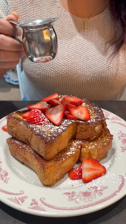 Eggstasy - Brioche Strawberry French Toast - Breakfast & Brunch Near Me - Mesa, Arizona