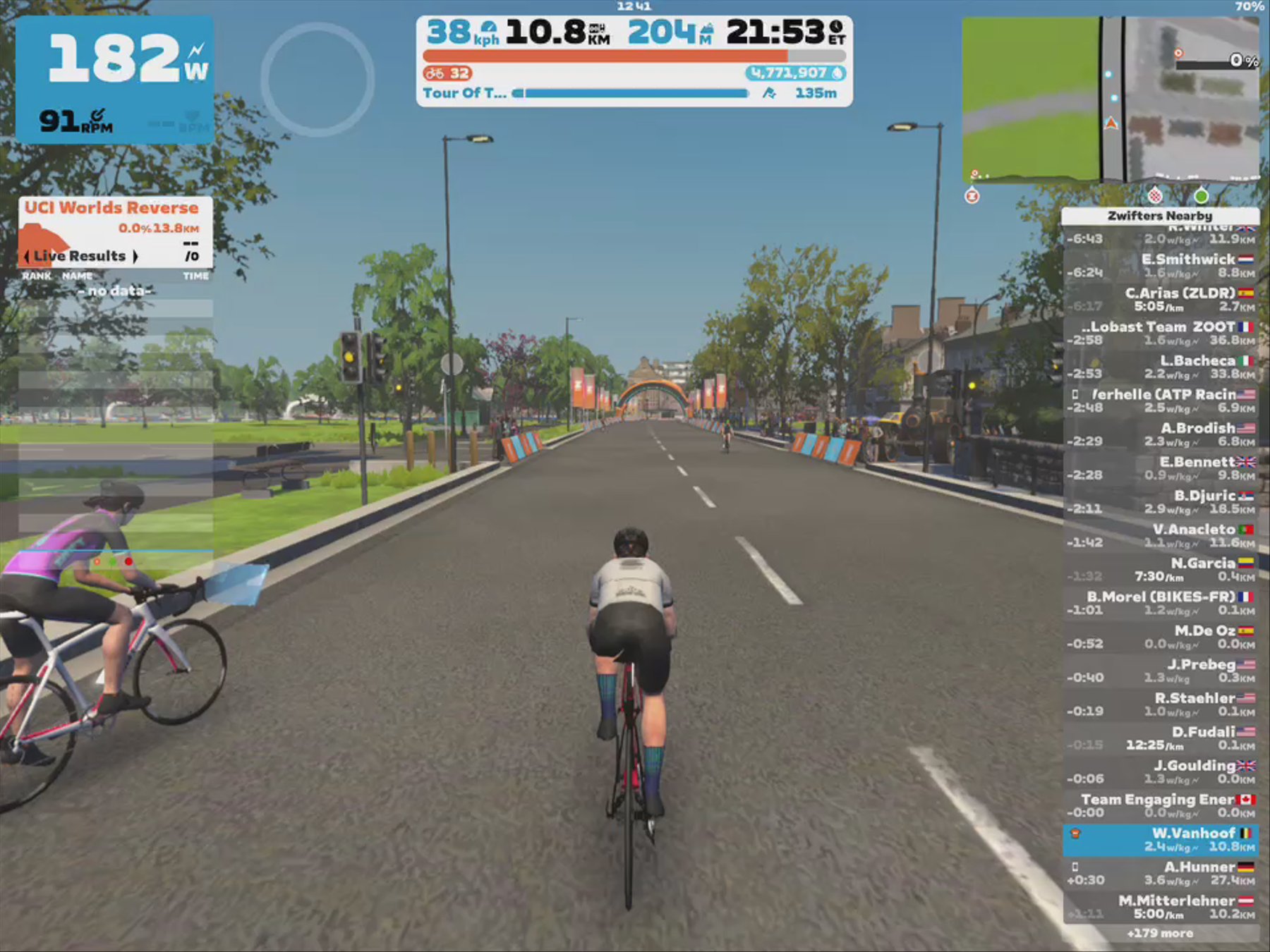 Zwift - Tour Of Tewit Well in Yorkshire