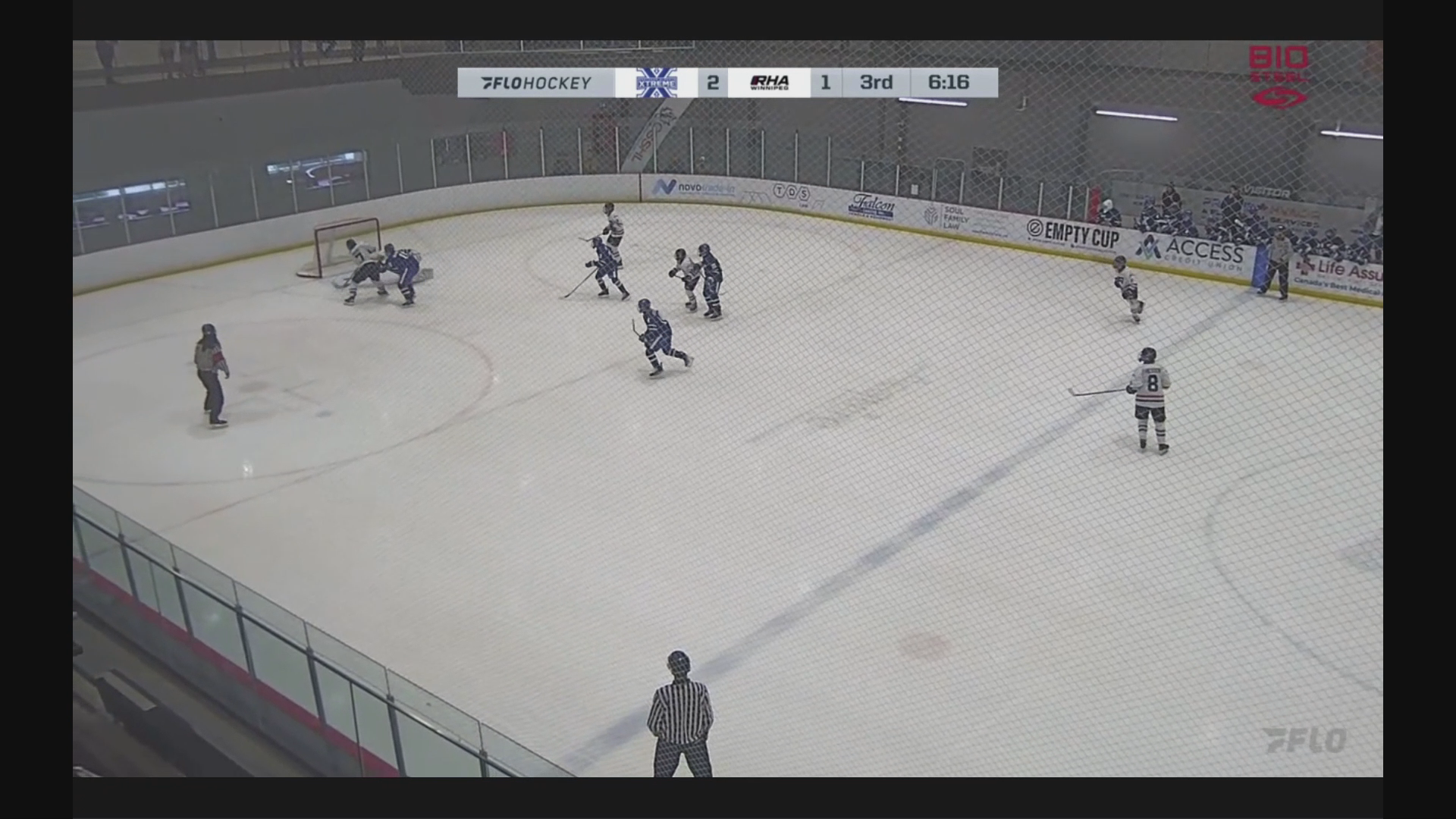 Aiden Moen's Goal 2 vs Northern Alberta | RINK HA U17 AAA Highlights