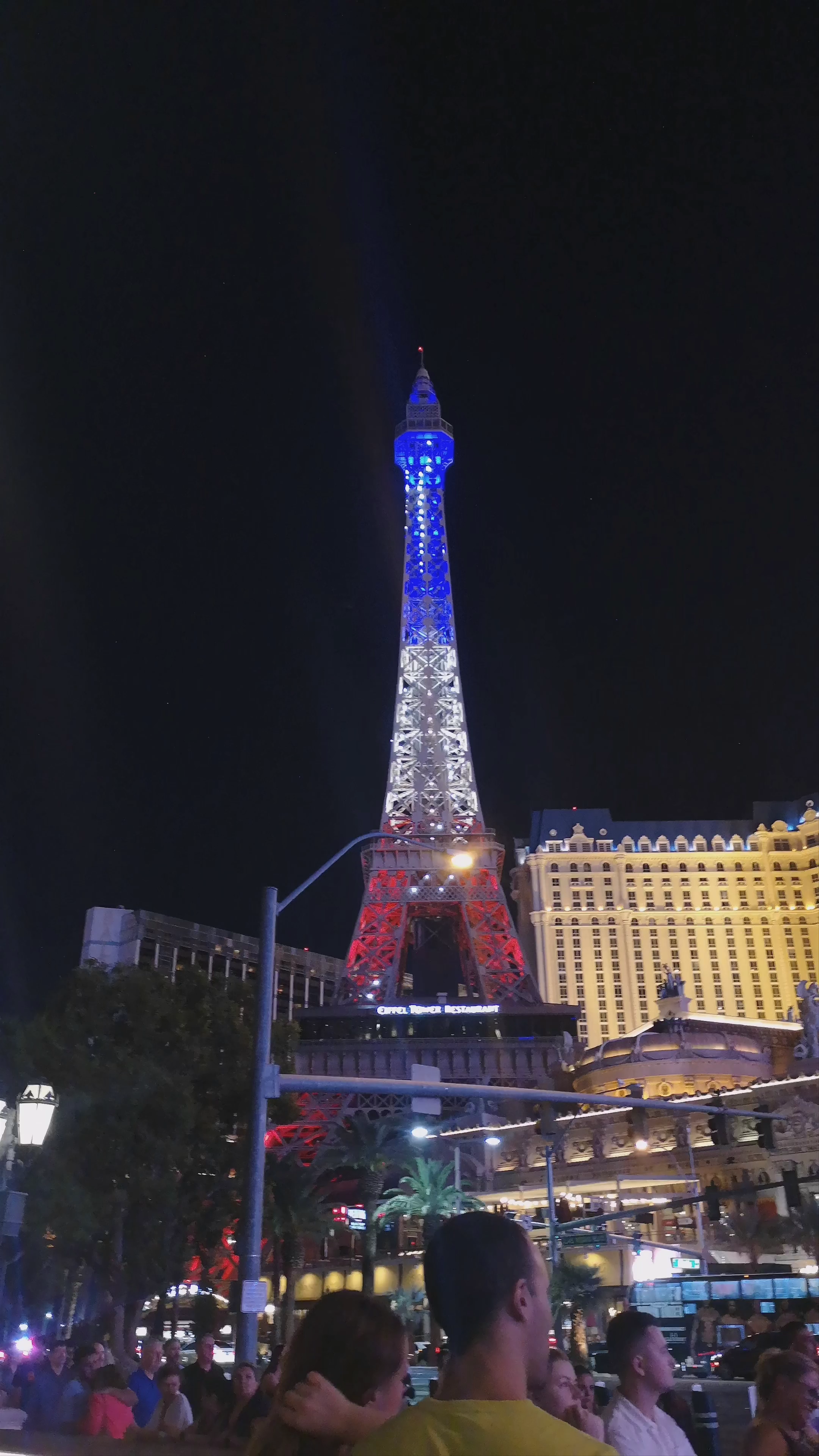 Nightlife Spectacle at Paris Las Vegas on the Las Vegas Strip