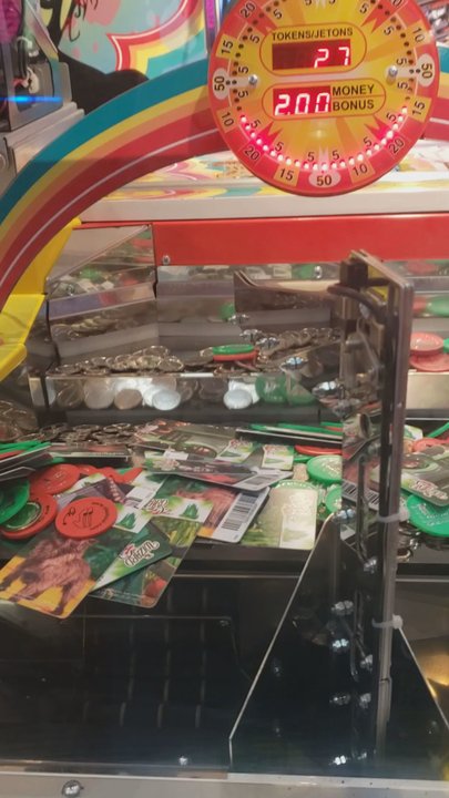 Tilt West Valley - Wizard  of Oz coin/card pusher. - Arcades Near Me - Tracy, California