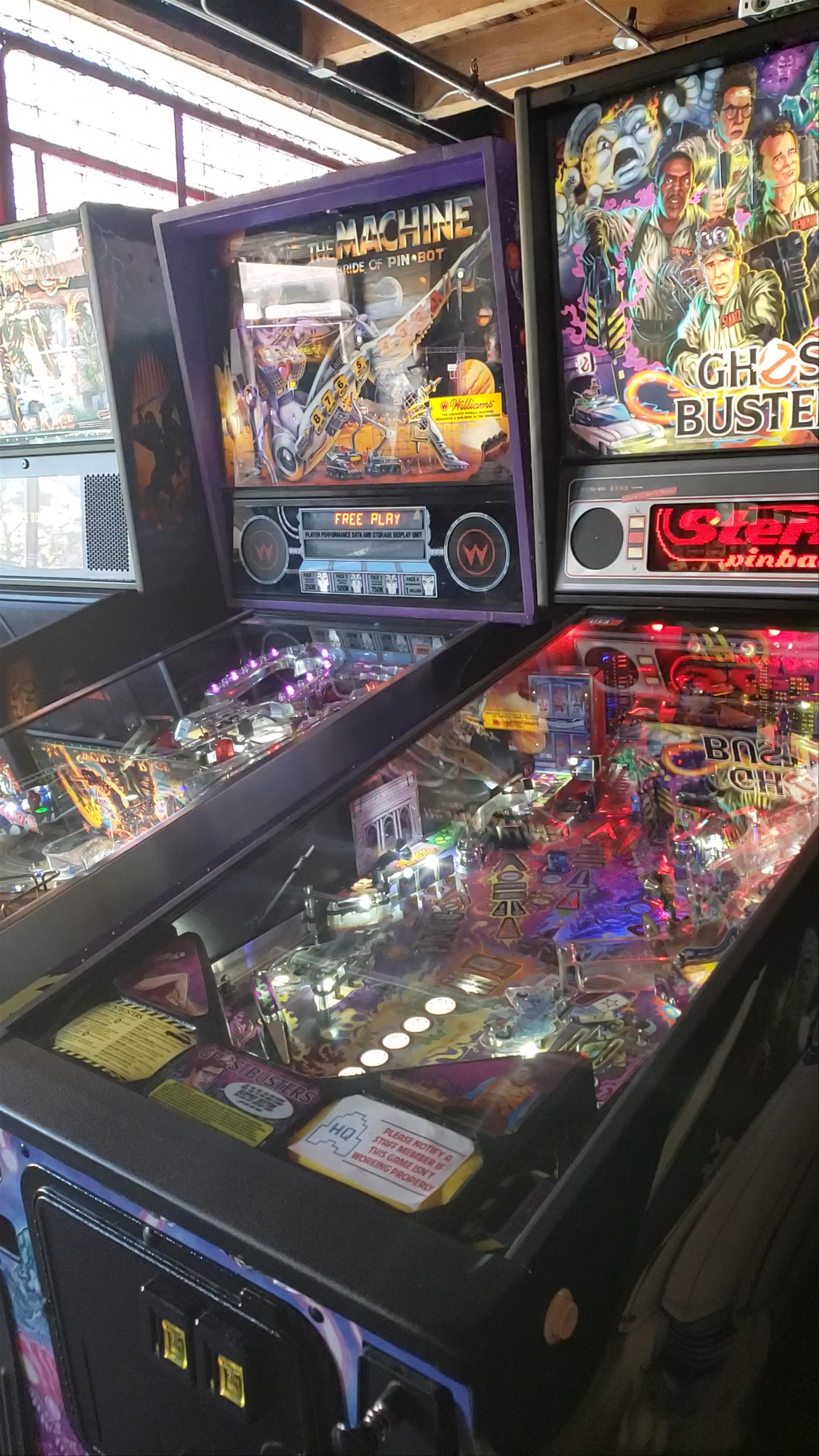 Vintage Pinball & Arcade Vibes at Headquarters Beercade, Chicago