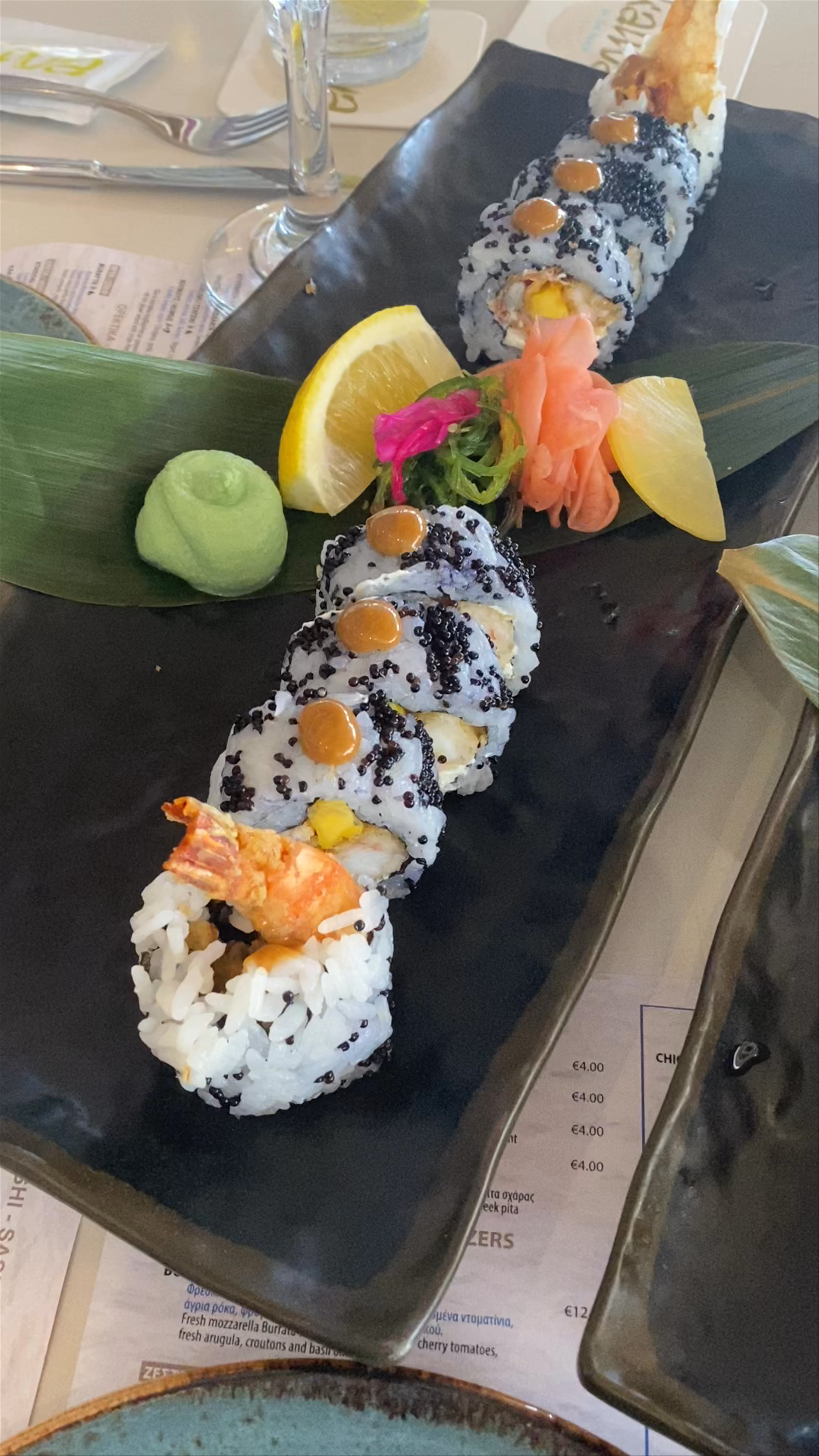 Sushi and Seaside Dining Experience at Kaliva On The Beach, Ayia Napa