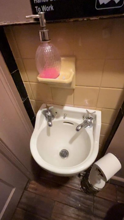 Bolete Restaurant - Bathroom - New American Near Me - Bethlehem, Pennsylvania