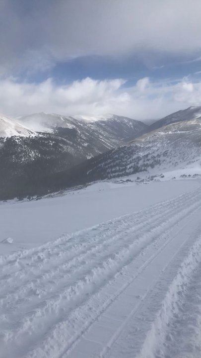 Powder Addiction - Amazing views at top where snowcat dropped us - Ski Resorts Near Me - Winter Park, Colorado