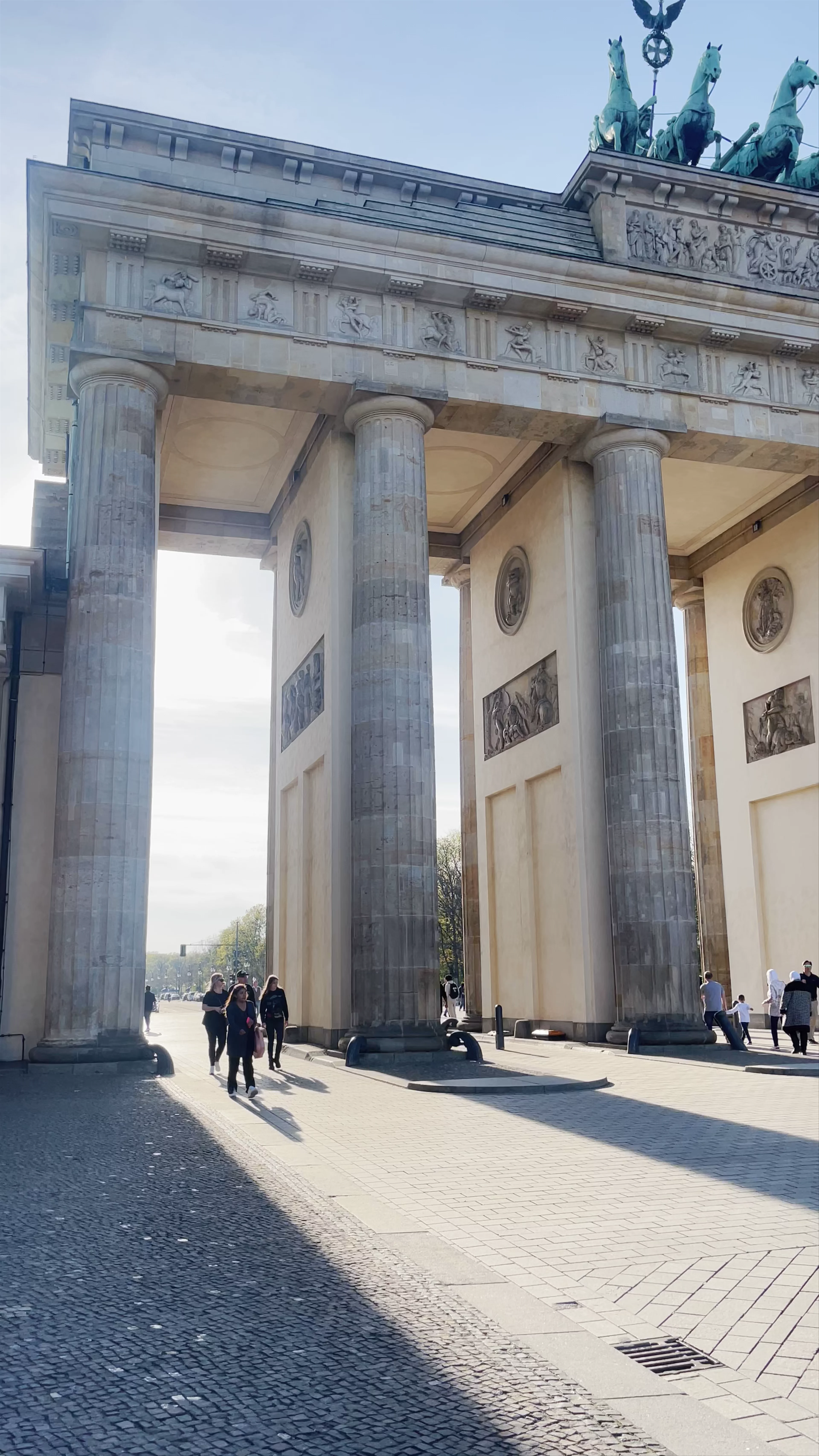 Brandenburg Gate, Pariser Platz, Berlin, Germany