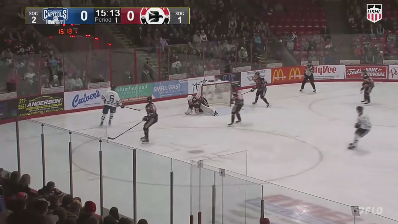 Dane Callaway's Stellar Shutout Highlights vs. Madison Capitols