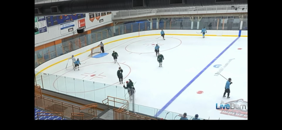 Jack Ozder Goal at NAHL Main Camp