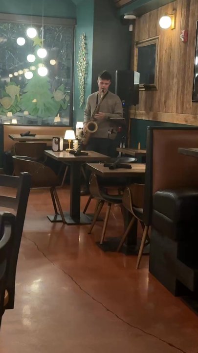 The District Bistro - Thursday night they had a saxophone player. - American Near Me - Clearwater, Florida