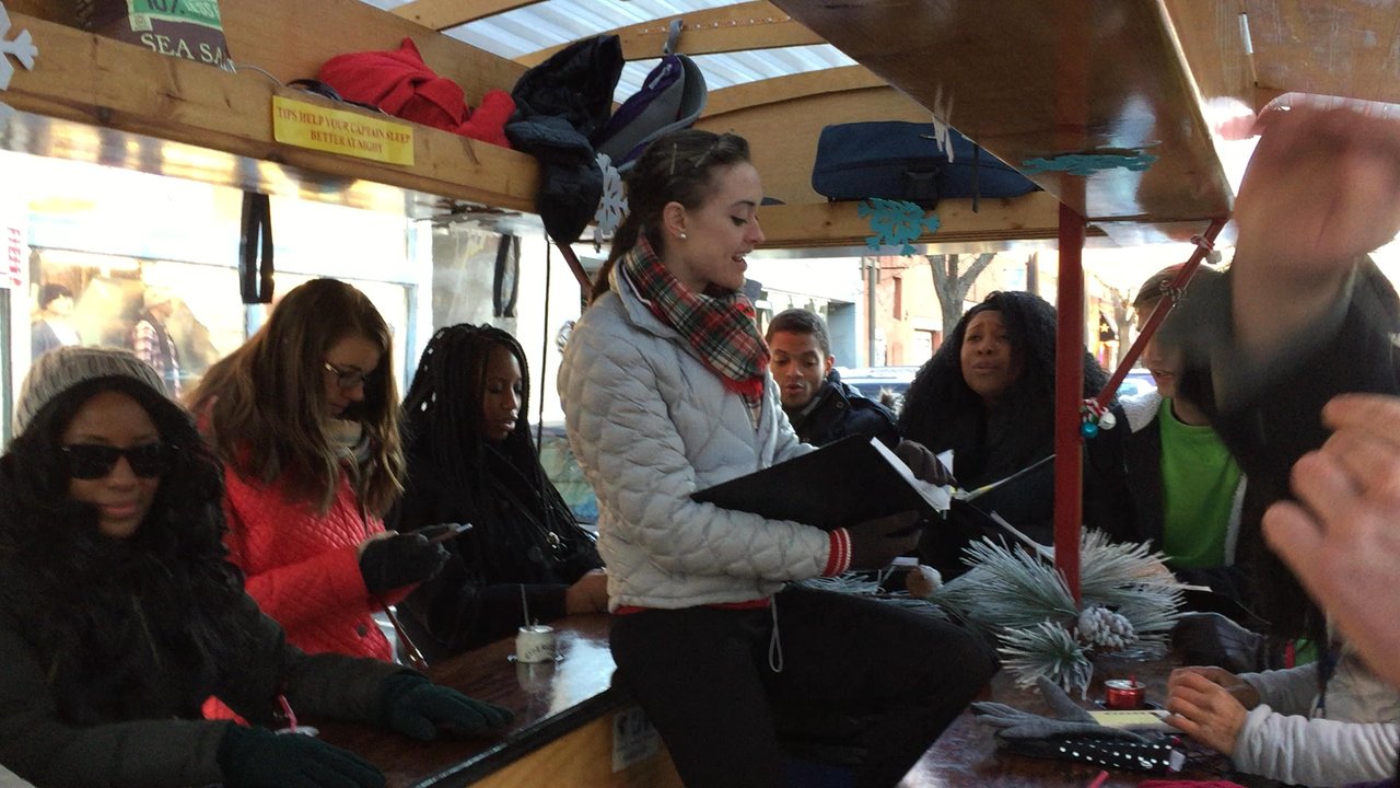 Pedal Wagon Columbus - Carolers onboard! - Tours Near Me - Columbus, Ohio