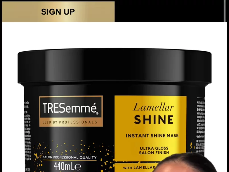 TRESemme Lamellar Hair Range