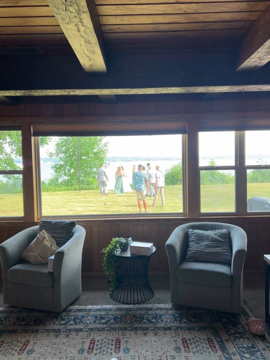 Lake Lawn Resort - As you can see, here is a small clip of another wedding that was there using the lake house backyard. - Resorts Near Me - Delavan, Wisconsin
