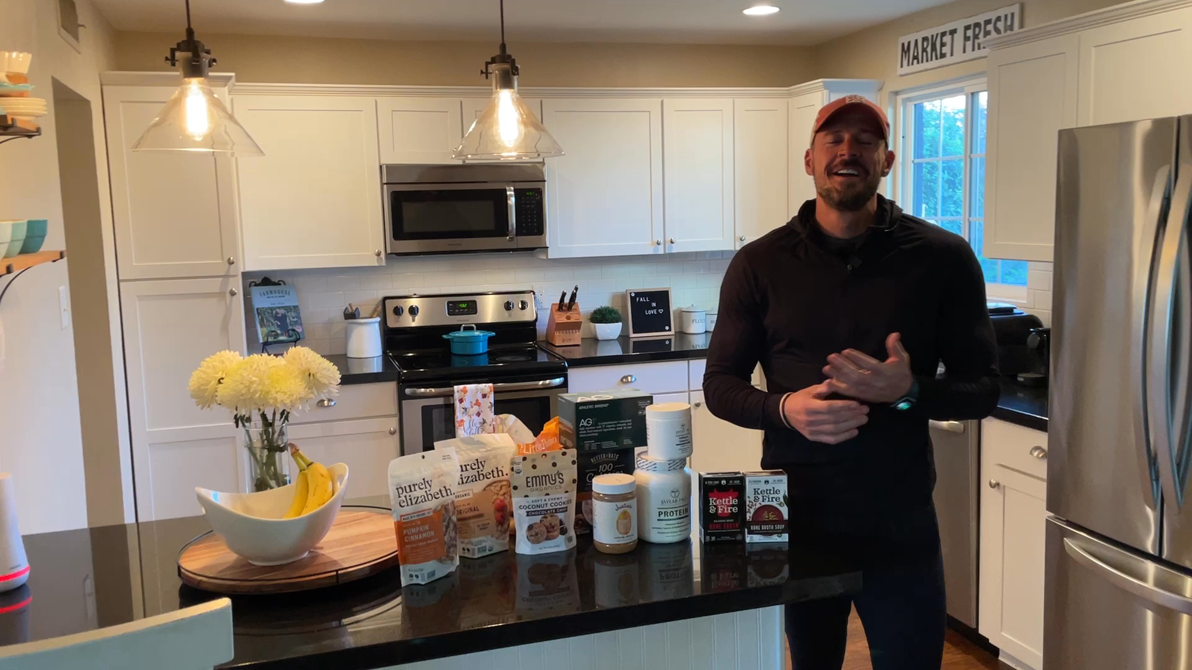Day 9 - Kitchen Tour & Upper Body AMRAP 30 minute