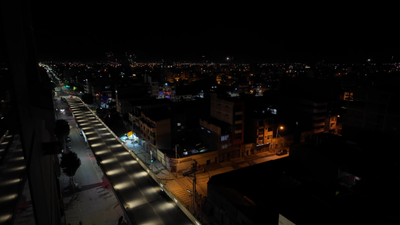 Des petits pétards aux 4 coins d'Oruro