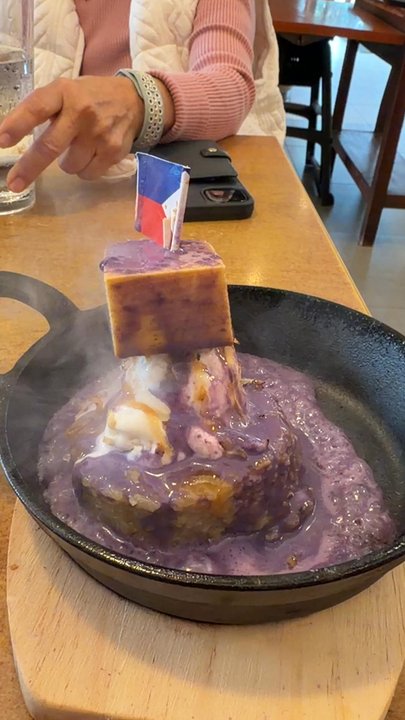 Max's Restaurant - Dillingham - New dessert: Sizzling Biko - Filipino Near Me - Honolulu, Hawaii