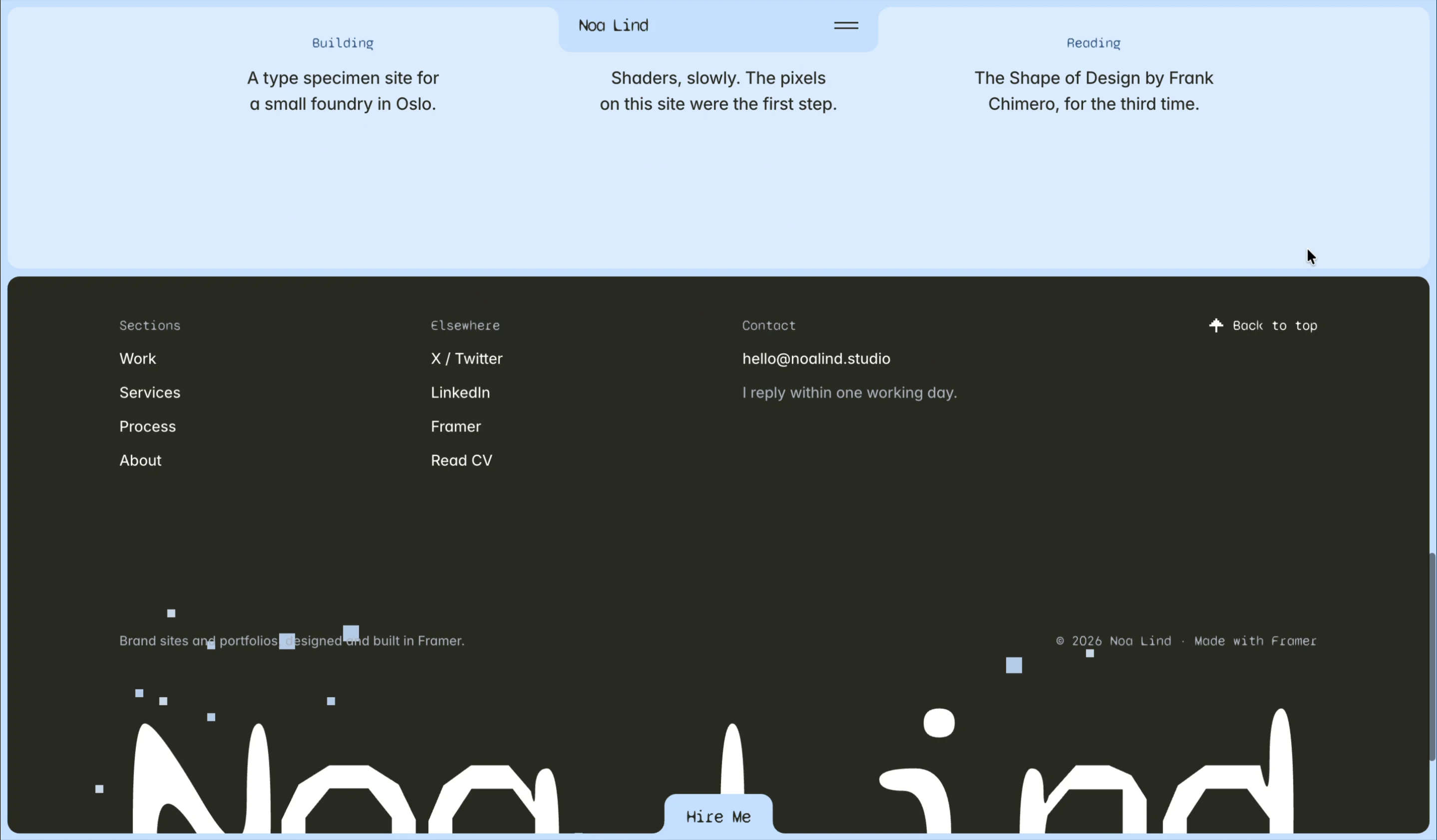 day 9/100 of design engineering things in @Framer I decided to take my pixel navbar to the next level, and started creating a pixel crazy template based on this idea.