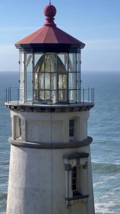 Heceta Head Lighthouse - This took a bit of a climb to get to see but isn't it the coolest!! - Landmarks & Historical Buildings Near Me - Florence, Oregon