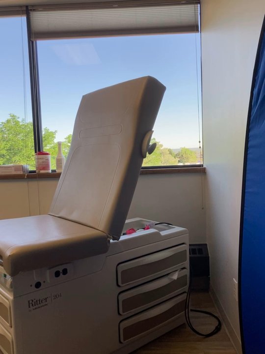 Precision Plastic and Hand Surgery - The view in the examining room - Plastic Surgeons Near Me - Golden, Colorado