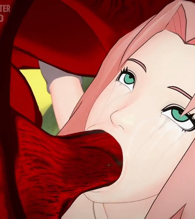 sakura x naruto 4 tails kyuubi hikigaeru3d