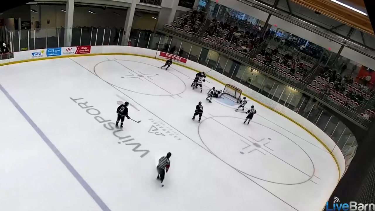 Jaxson Weisgerber's Third Goal vs CIHA | OHA Edmonton U15