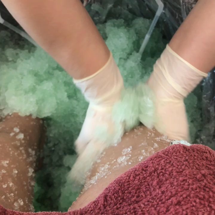 Nails Makeover - Heated jelly pedicure - Nail Salons Near Me - The Colony, Texas